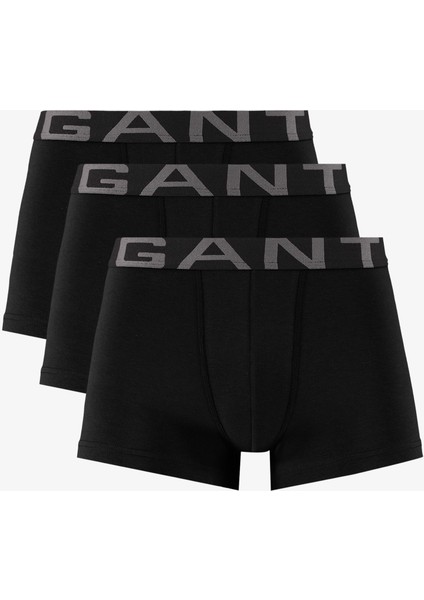 Erkek Siyah 3'lü Boxer 9125106T.5