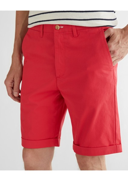 Erkek Kırmızı Slim Fit Şort 205353.648 fırsatları