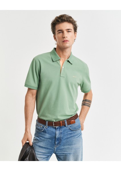 Erkek Yeşil Regular Fit Polo 2062026.362