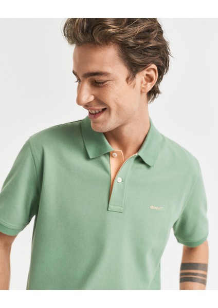 Erkek Yeşil Regular Fit Polo 2062026.362 indirimleri