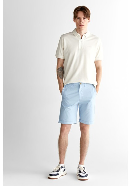 Erkek Krem Regular Fit Logolu Polo 2425120T.113 modelleri