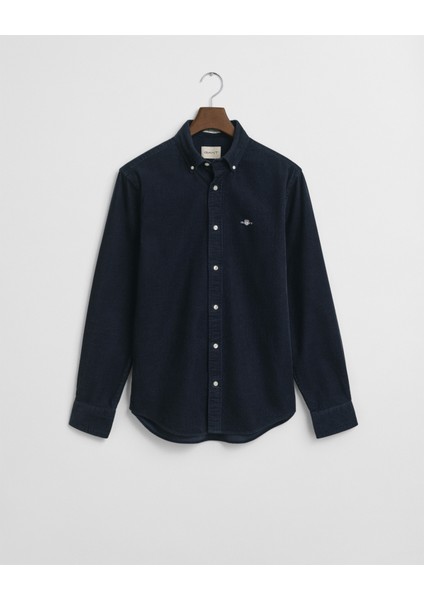 Erkek Lacivert Regular Fit Düğmeli Gömlek 3250351.433 fırsatları