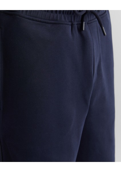 Erkek Lacivert Regular Fit Logolu Şort 2825122T.433