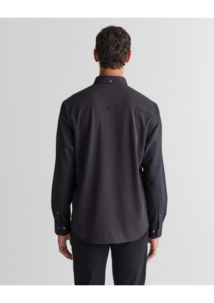 Erkek Siyah Regular Fit Düğmeli Yaka Gömlek 3825121T.5 fiyatları