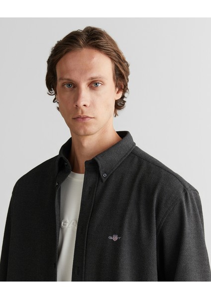 Erkek Gri Relaxed Fit Gömlek 3825310T.95 fırsatları