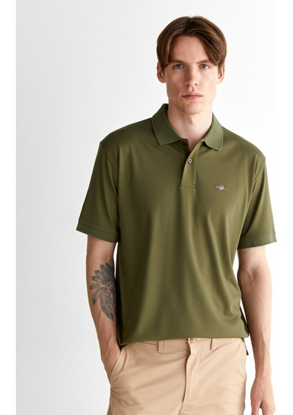 Erkek Yeşil Relaxed Fit Polo 2425124T.301 fırsatları