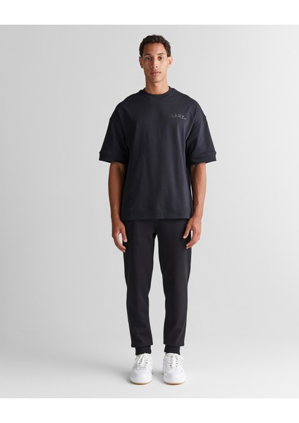 Erkek Siyah Regular Fit Eşofman Altı 2625126T.5