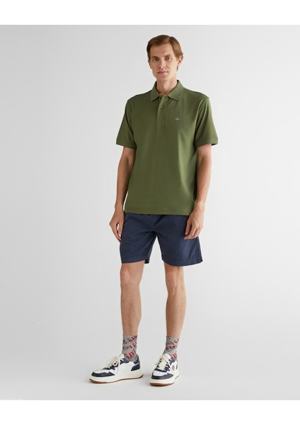 Erkek Lacivert Regular Fit Şort 205503.433