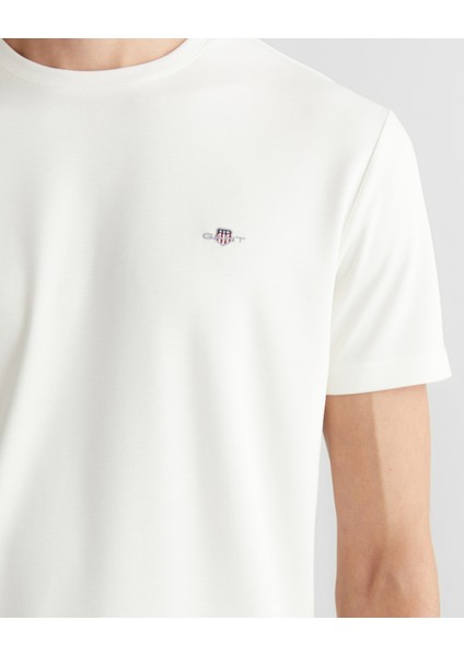 Erkek Beyaz Regular Fit Bisiklet Yaka T-Shirt 2324367T.113 indirimleri