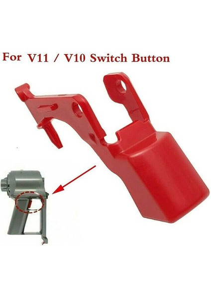 Dyson V10 / V11 Anahtar Düğmesi Için 3 Pcs Dyson Vacum Searreer Host Switch Bakım Aksesuarları Için Kırmızı Düğme (Yurt Dışından) modelleri