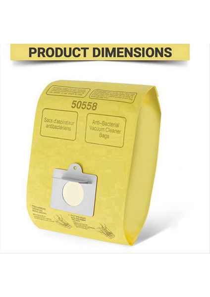 Kenmore Canister 5055, 50557 ve 50558 Için 10 Paket Tip C/q Yedek Vakum Süpürge Torbaları (Yurt Dışından) fırsatları