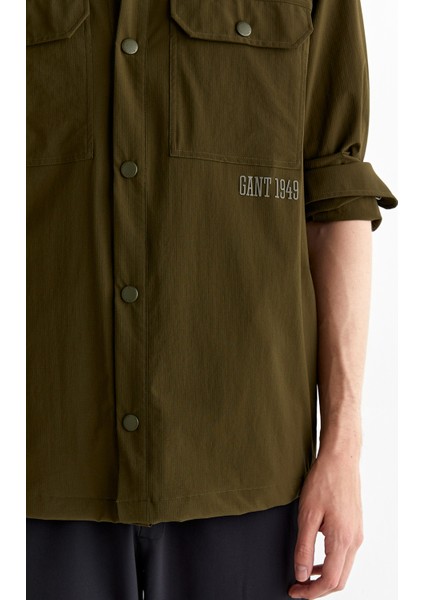 Erkek Yeşil Relaxed Fit Klasik Yaka Gömlek 3825109T.301 indirimleri