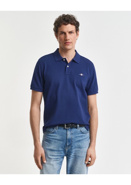 Erkek Lacivert Regular Fit Polo 2210.423