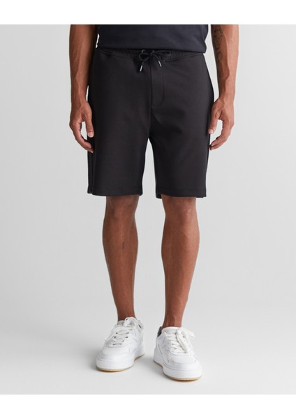 Erkek Siyah Regular Fit Logolu Şort 2825122T.5 modelleri