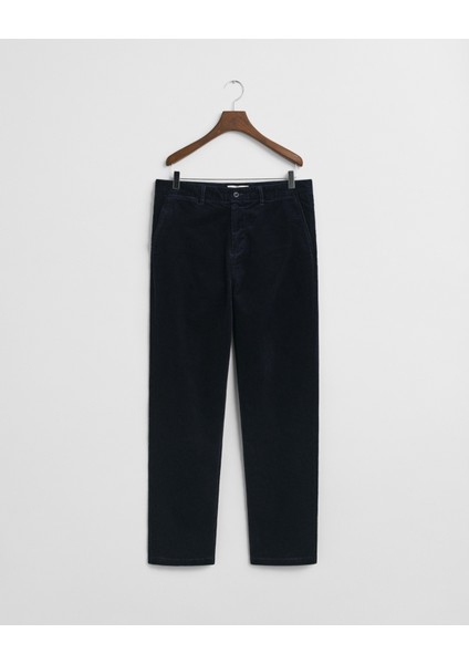 Erkek Lacivert Regular Fit Cord Chino Pantolon 1505233.433 modelleri