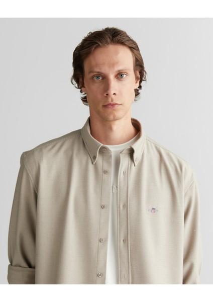 Textured, Woven Label Shirt 3825310T.277 fırsatları