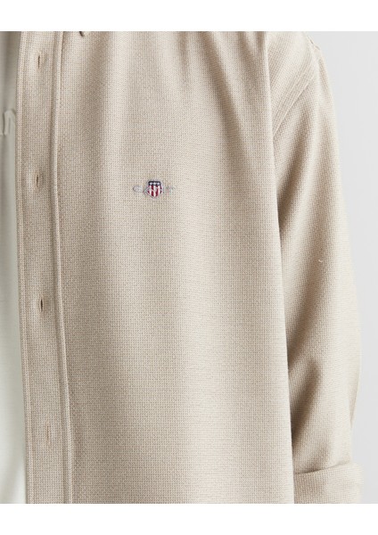 Textured, Woven Label Shirt 3825310T.277 indirimleri