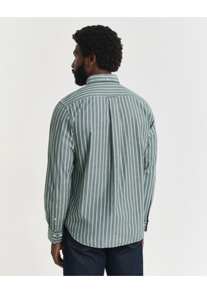 Erkek Yeşil Regular Fit Düğmeli Gömlek 3250206.338 modelleri