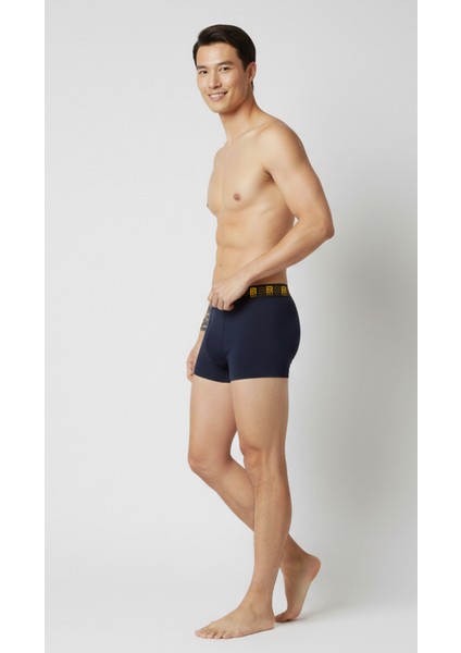 Erkek 3’lü Pamuklu Lacivert Boxer Set – Rahat ve Esnek Iç Giyim – Erkek Boxer fiyatları