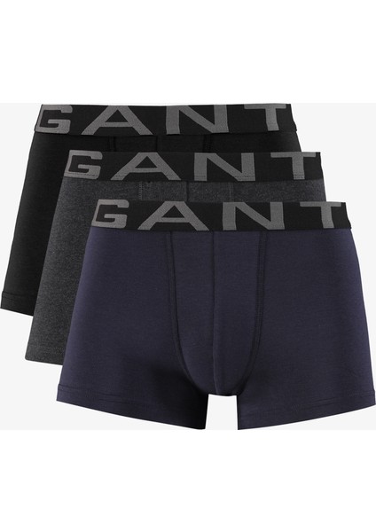 Erkek Lacivert 3'lü Boxer 9125108T.433