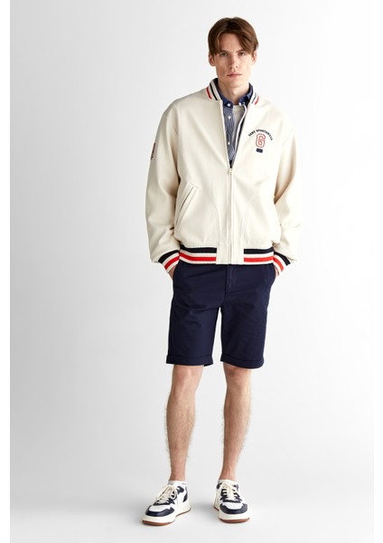 Erkek Krem Regular Fit Hakim Yaka Logolu Ceket 7125101T.130 modelleri