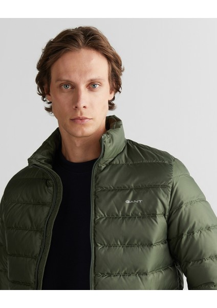 Erkek Yeşil Regular Fit Dik Yaka Kaz Tüyü Mont 7006526.360 fırsatları