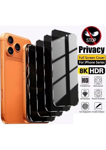 Iphone 17 Pro Max Hayalet Ekran Koruyucu 360 Kaplayan Yanlardan Görünmeyen Anti Sitatik Hd Görüntü