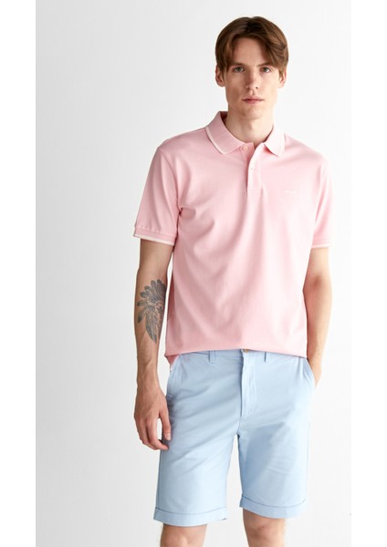 Erkek Pembe Regular Fit Polo 2062034.637