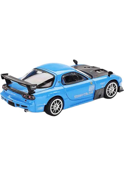 1:64 Mini Gt Mazda Rx-7 Re-Amemiya 20B Na 3rotor-7 “ama-San Go” Diecast Model Araba modelleri