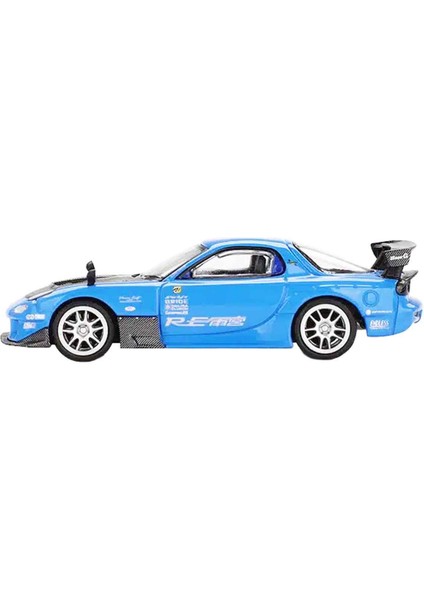 1:64 Mini Gt Mazda Rx-7 Re-Amemiya 20B Na 3rotor-7 “ama-San Go” Diecast Model Araba fırsatları