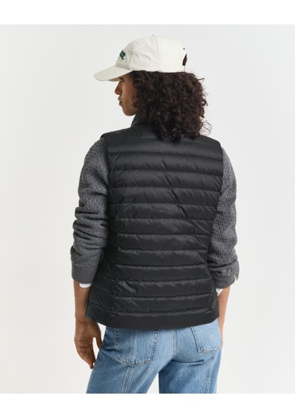 Kadın Siyah Regular Fit Dik Yaka Kaz Tüyü Yelek 4700480.5 modelleri