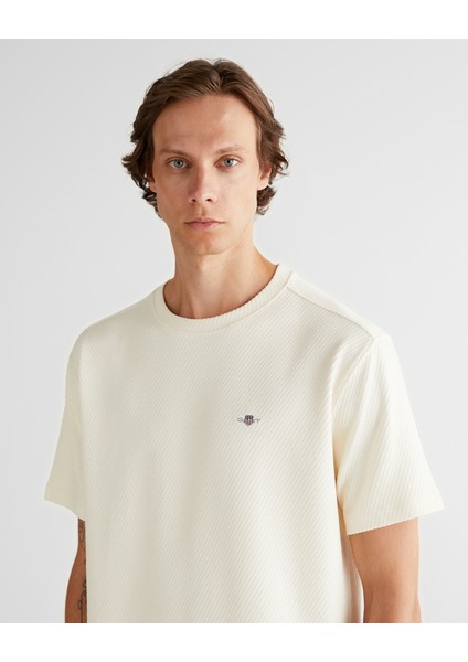 Jacquard C-Neck T-Shirt 2325316T.130 fırsatları