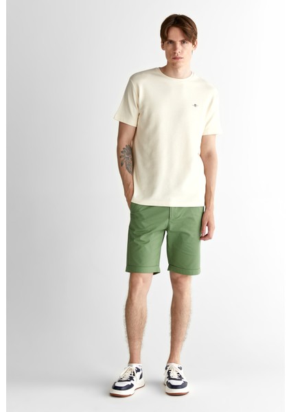 Erkek Krem Regular Fit Bisiklet Yaka T-Shirt 2003304.130 modelleri