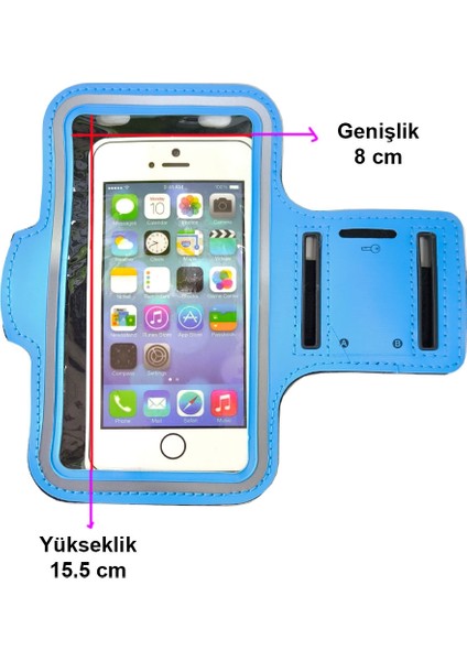 Cep Telefonu Kol Bandı 15.5*8cm Ölçülerinde Kol Bandı Taşıma Kılıfı indirimleri