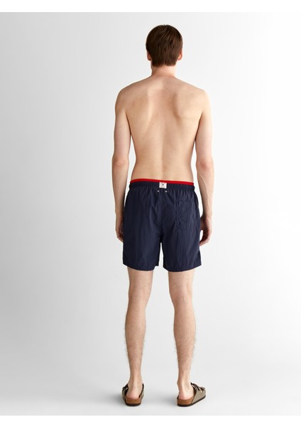 Erkek Lacivert Regular Fit Logolu Mayo Şort 922516016.410 fiyatları