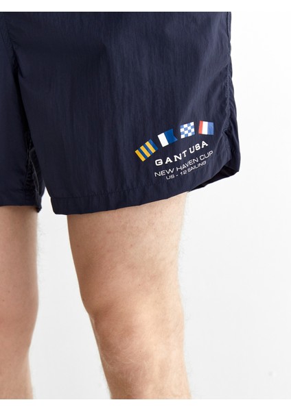 Erkek Lacivert Regular Fit Logolu Mayo Şort 922516016.410 fırsatları