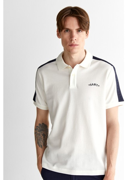 Erkek Krem Regular Fit Logolu Polo 2425122T.113 fırsatları