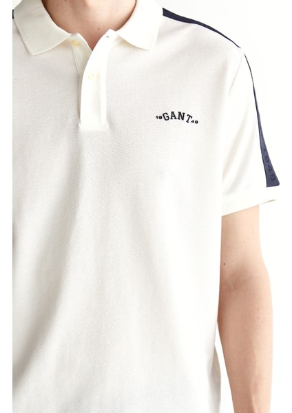 Erkek Krem Regular Fit Logolu Polo 2425122T.113 indirimleri