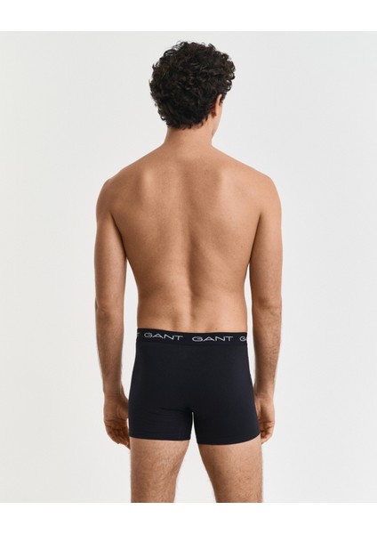 Erkek Siyah Slim Fit Logolu 3'lü Boxer 900023004.5 modelleri