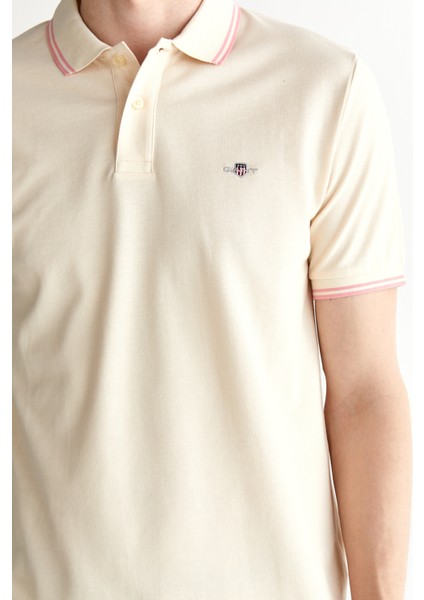 Erkek Krem Regular Fit Polo 2014028.130 indirimleri