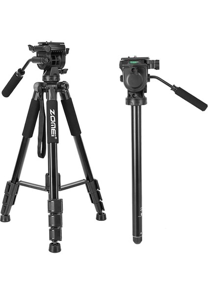 Q310 Alüminyum Alaşımlı Profesyonel Tripod&monpod-10 kg Taşıma Kapasitesi-Kumanda ve Telefon Tutucu fiyatları