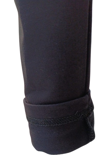 Kız çocuk siyah pamuklu esnek tayt – rahat ve şık günlük kullanım modelleri