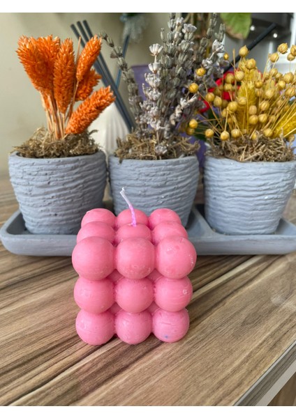 Dekoratif Pembe Bubble Mum fiyatları