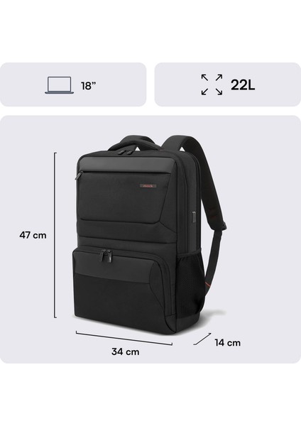 MCC-807 18'' Business x Notebook Sırt Çantası Siyah fiyatları