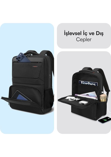 MCC-807 18'' Business x Notebook Sırt Çantası Siyah modelleri