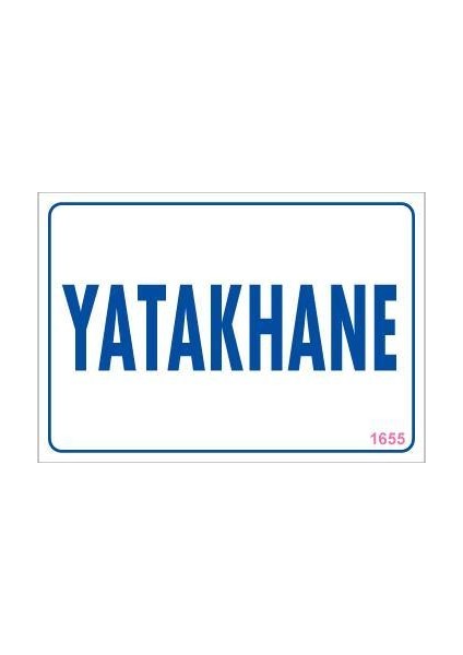 Yatakane Levhası 17,5X25 KOD:1655