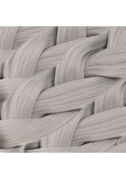 Afrika Örgüsü ve Rasta Için Sentetik Saç / Orta Ton Gri modelleri