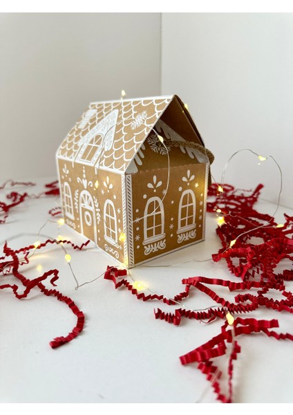 Yılbaşı Gingerbread Dıy Hediye Kutusu (Çocuk) | Çerçeve Süsleme ve Yaratıcı Aktivite Seti fiyatları