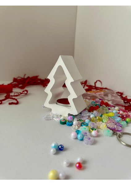 Yılbaşı Gingerbread Dıy Hediye Kutusu (Çocuk) | Tealight Süsleme ve Yaratıcı Aktivite Seti modelleri