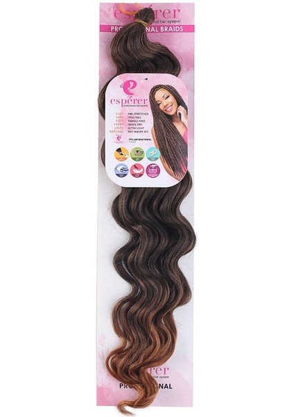 Su Dalgası Saç / Siyah Bakır Ombreli modelleri